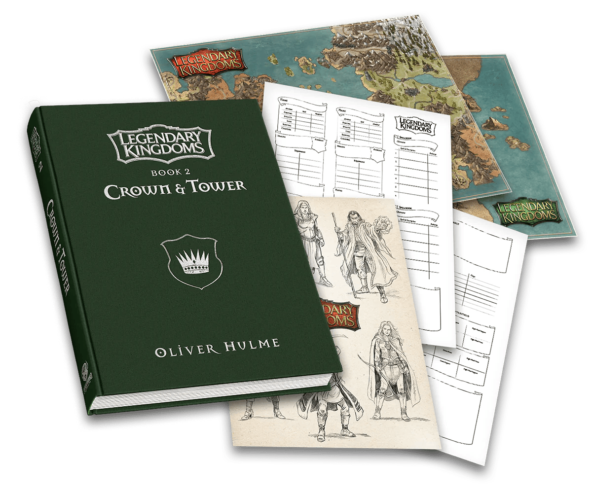 Legendary Kingdoms Bundle (Book 1, 2 & 3) - Hardback Collector's Edition