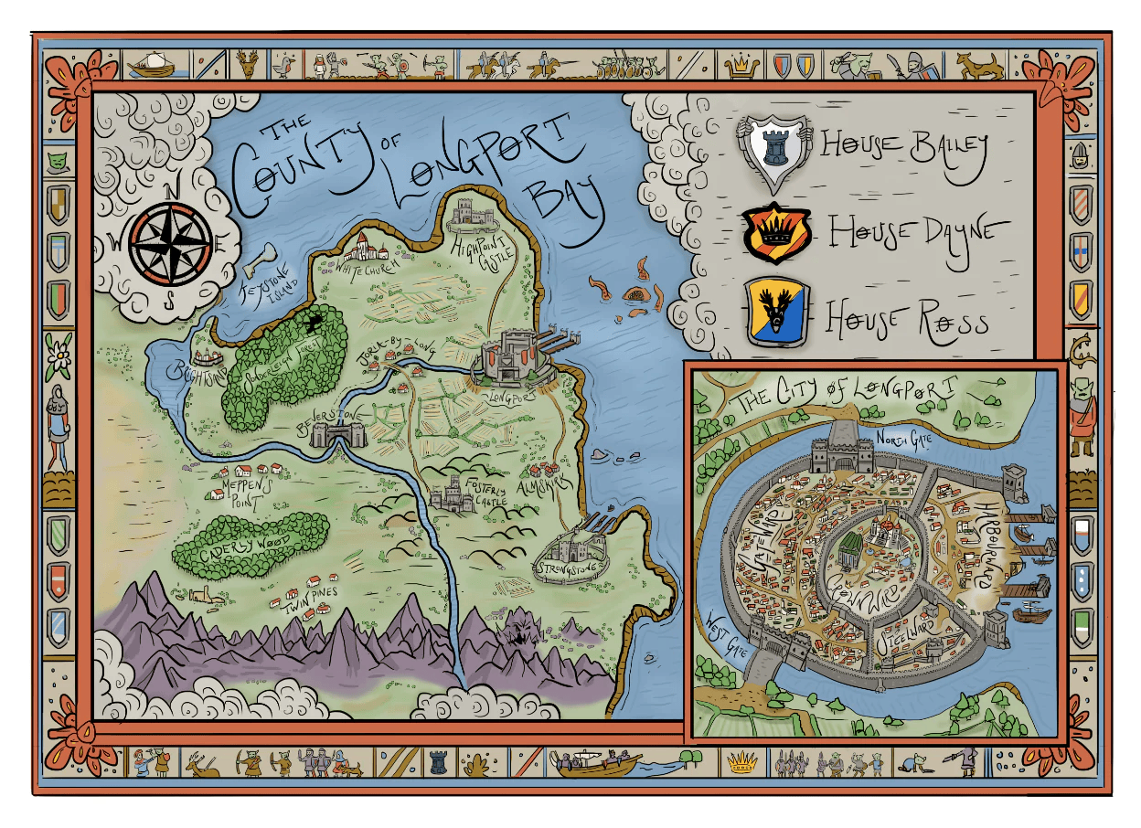 Legendary Kingdoms Bundle (Book 1, 2 & 3) - PDF Bundle