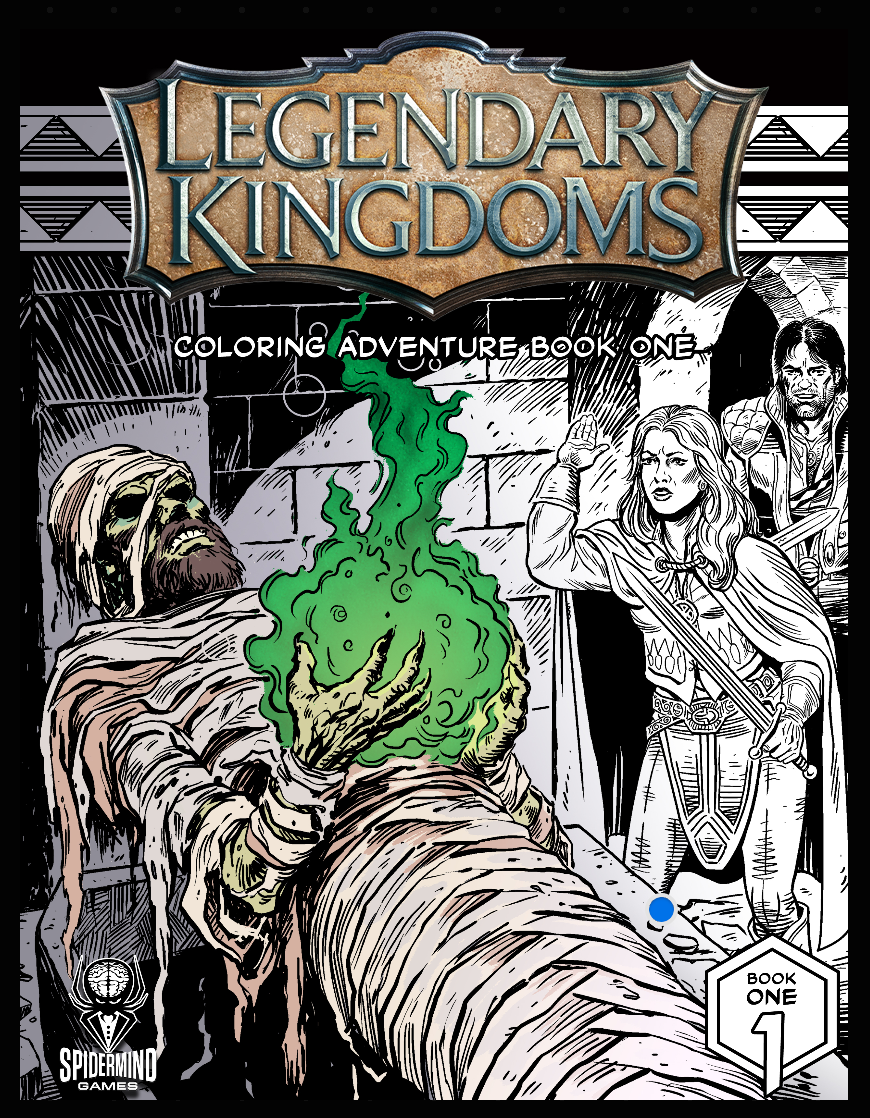 Legendary Kingdoms Coloring Book - Book 1