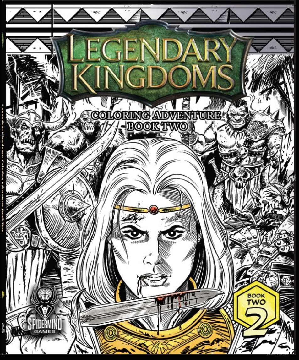 Legendary Kingdoms Coloring Book - Book 2