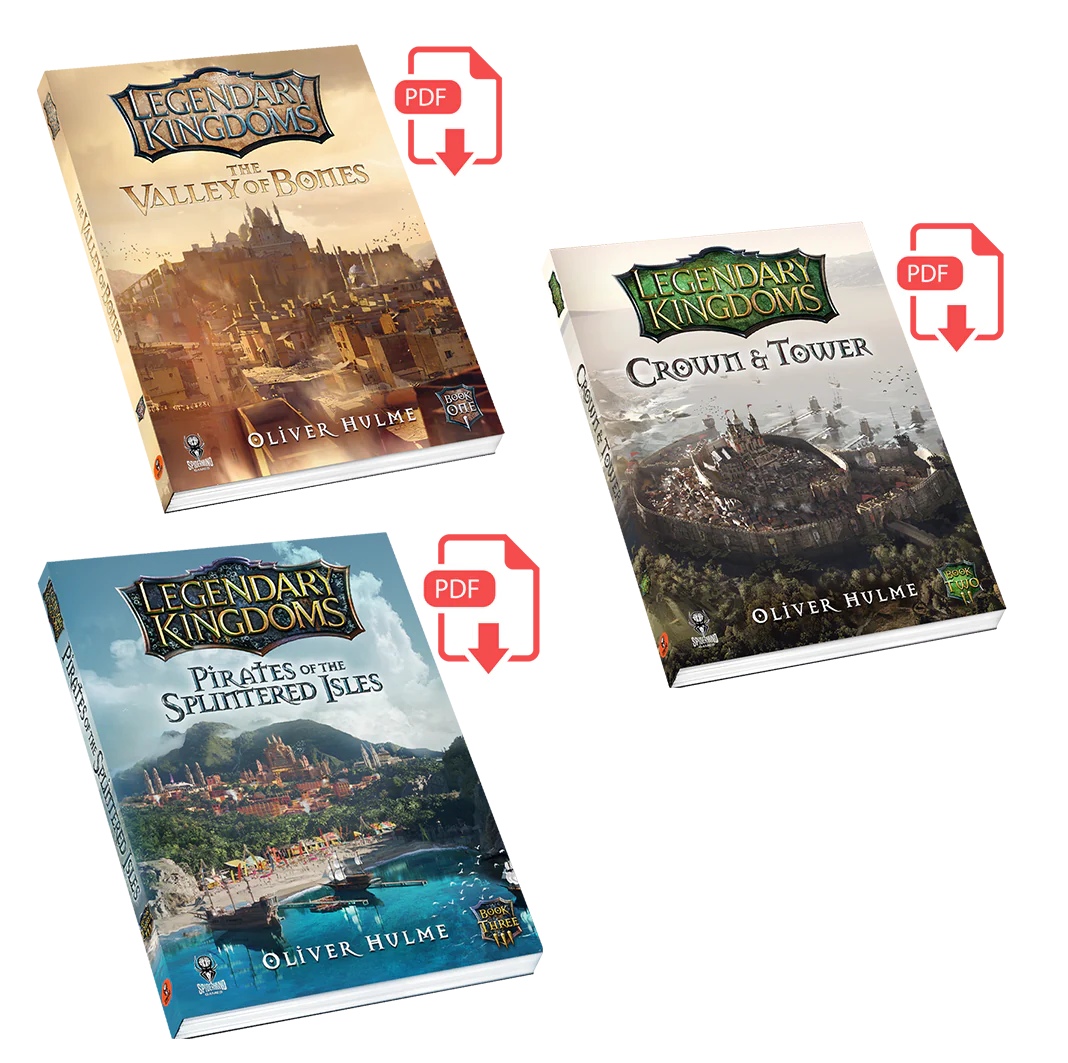 Legendary Kingdoms Bundle (Book 1, 2 & 3) - PDF Bundle