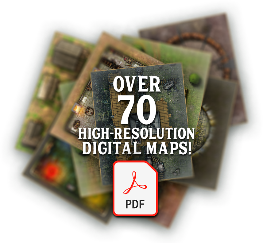 Domain of the Deathless King - Digital Map Bundle