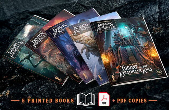 Domain of the Deathless King - Softback 5-book Bundle