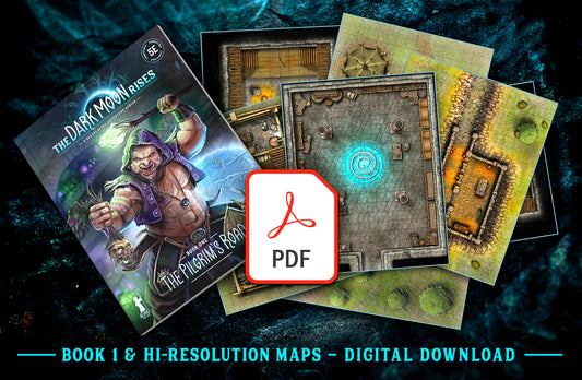 The Dark Moon Rises: Book 1 Digital Book & Map Set Bundle