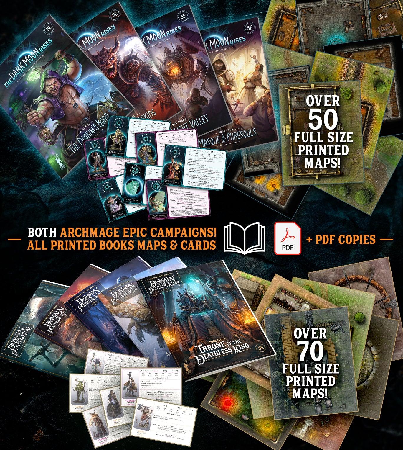 The Grand Adventurer: DDK + DMR All-In Printed Bundle