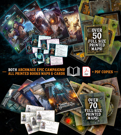 The Grand Adventurer: DDK + DMR All-In Printed Bundle