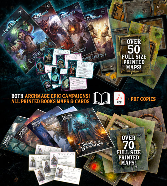 The Grand Adventurer: DDK + DMR All-In Printed Bundle
