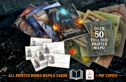 Domain of the Deathless King - Upgrade Bundle - All In Printed & Digital