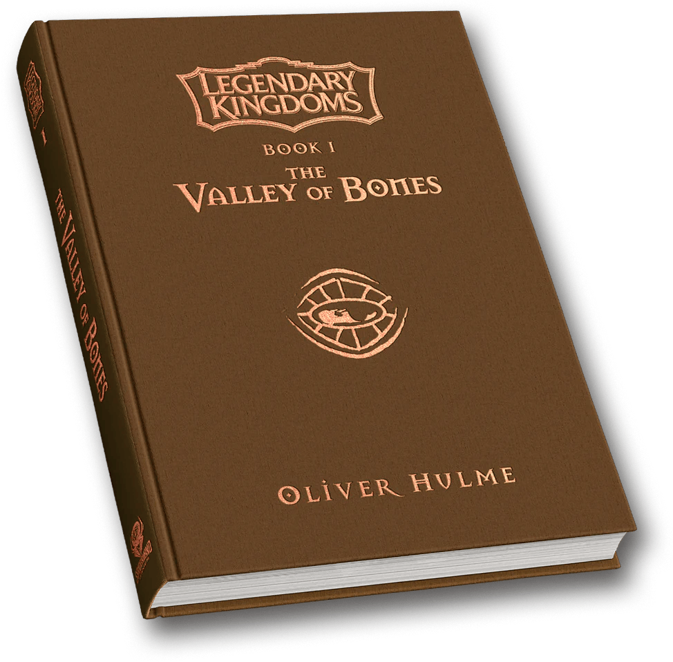 Legendary Kingdoms Valley of Bones (Book 1) - Hardback Collector's Edition