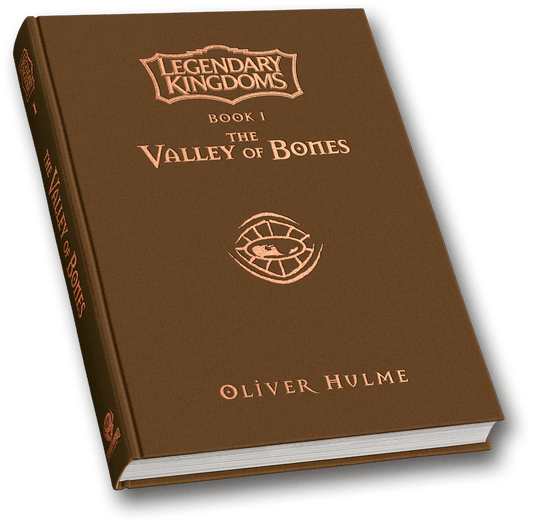 Legendary Kingdoms Valley of Bones (Book 1) - Hardback Collector's Edition