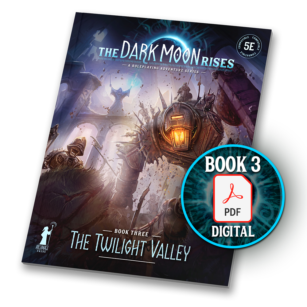 The Dark Moon Rises (Book 3) - Softback