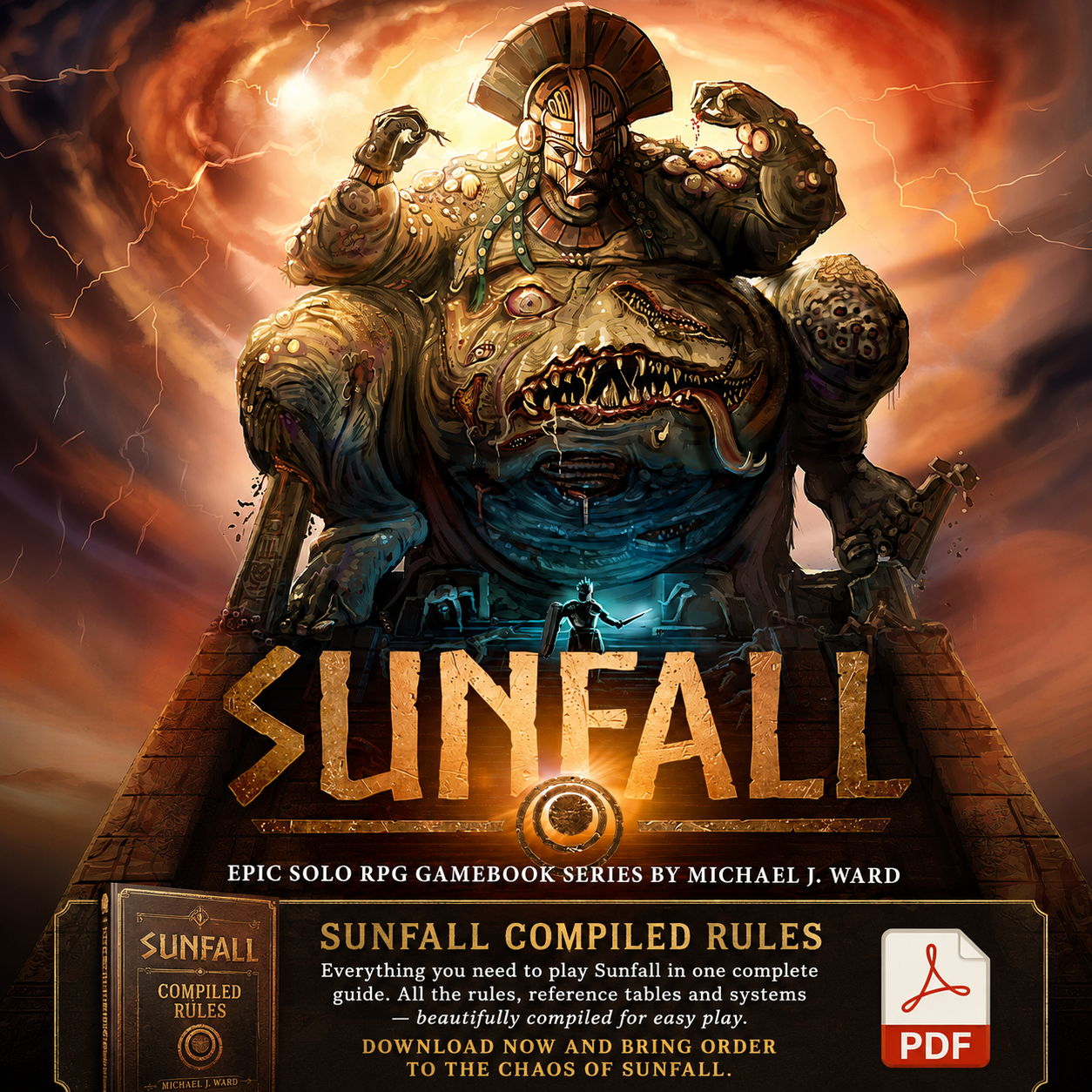 Sunfall Gamebook Series - Compiled Rules Sheet