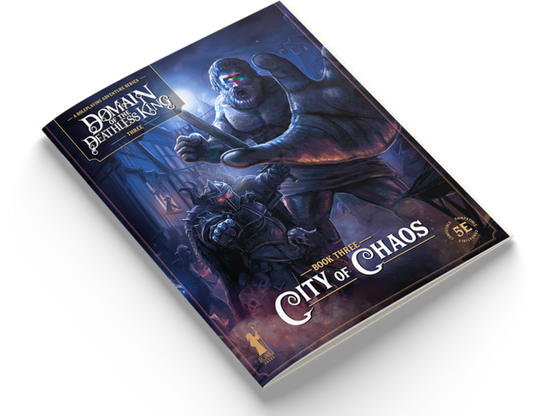 Domain of the Deathless King - Softback Book 3: City of Chaos