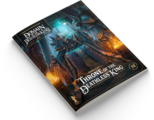 Domain of the Deathless King - Softback Book 5: Throne of the Deathless King
