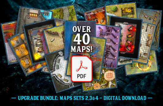 The Dark Moon Rises - Upgrade Bundle - All the Maps (PDF)