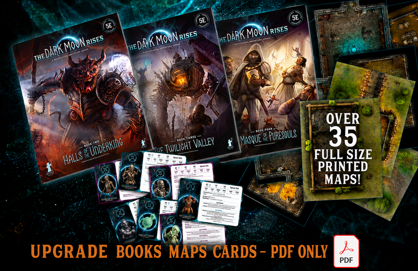 The Dark Moon Rises: Upgrade Bundle - All In Digital (PDF)
