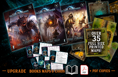 The Dark Moon Rises: Upgrade Bundle - All In Printed & Digital