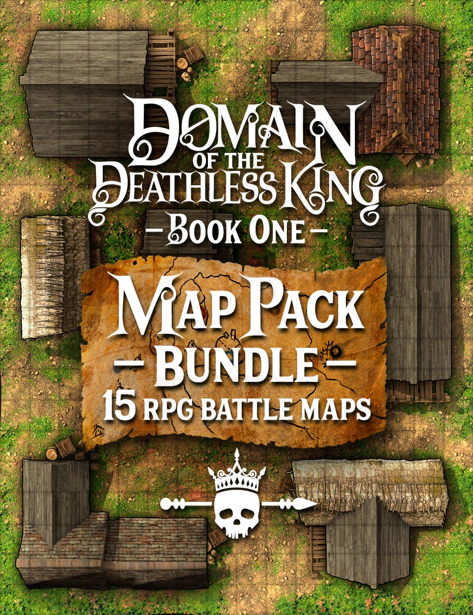 Domain of the Deathless King - Printed Map Bundle