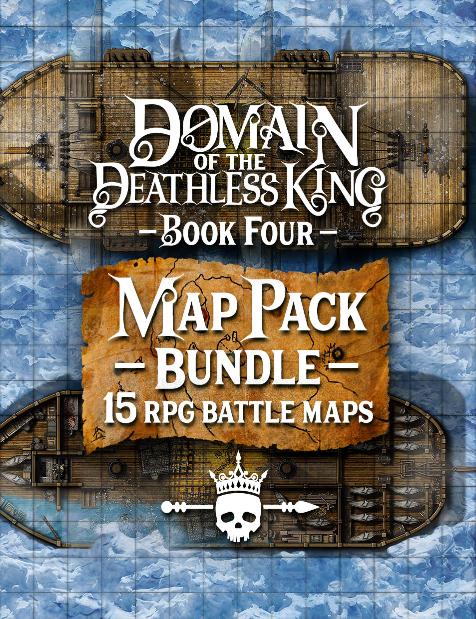 Domain of the Deathless King - Printed Map Bundle
