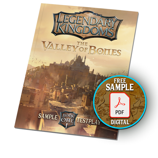 Legendary Kingdoms: Valley of Bones (Book 1) - Free Sample PDF