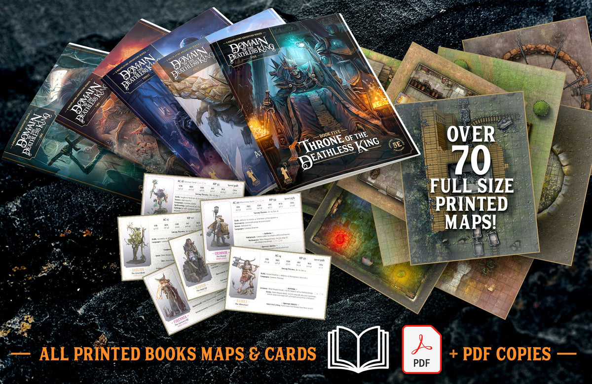 Domain of the Deathless King - Softback All-In Bundle