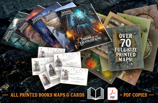 Domain of the Deathless King - Softback All-In Bundle