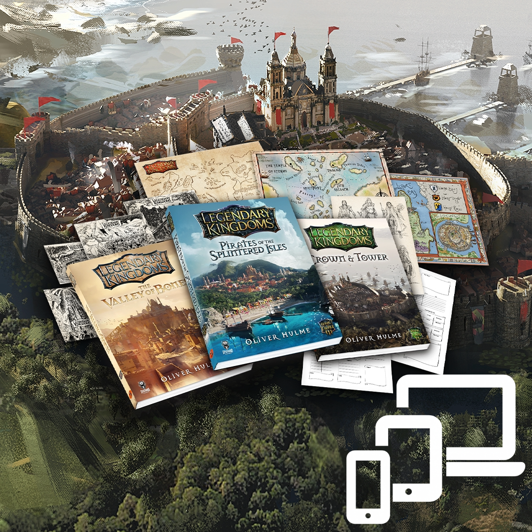 Legendary Kingdoms Bundle (Book 1, 2 & 3) - Laptop / Tablet Bundle