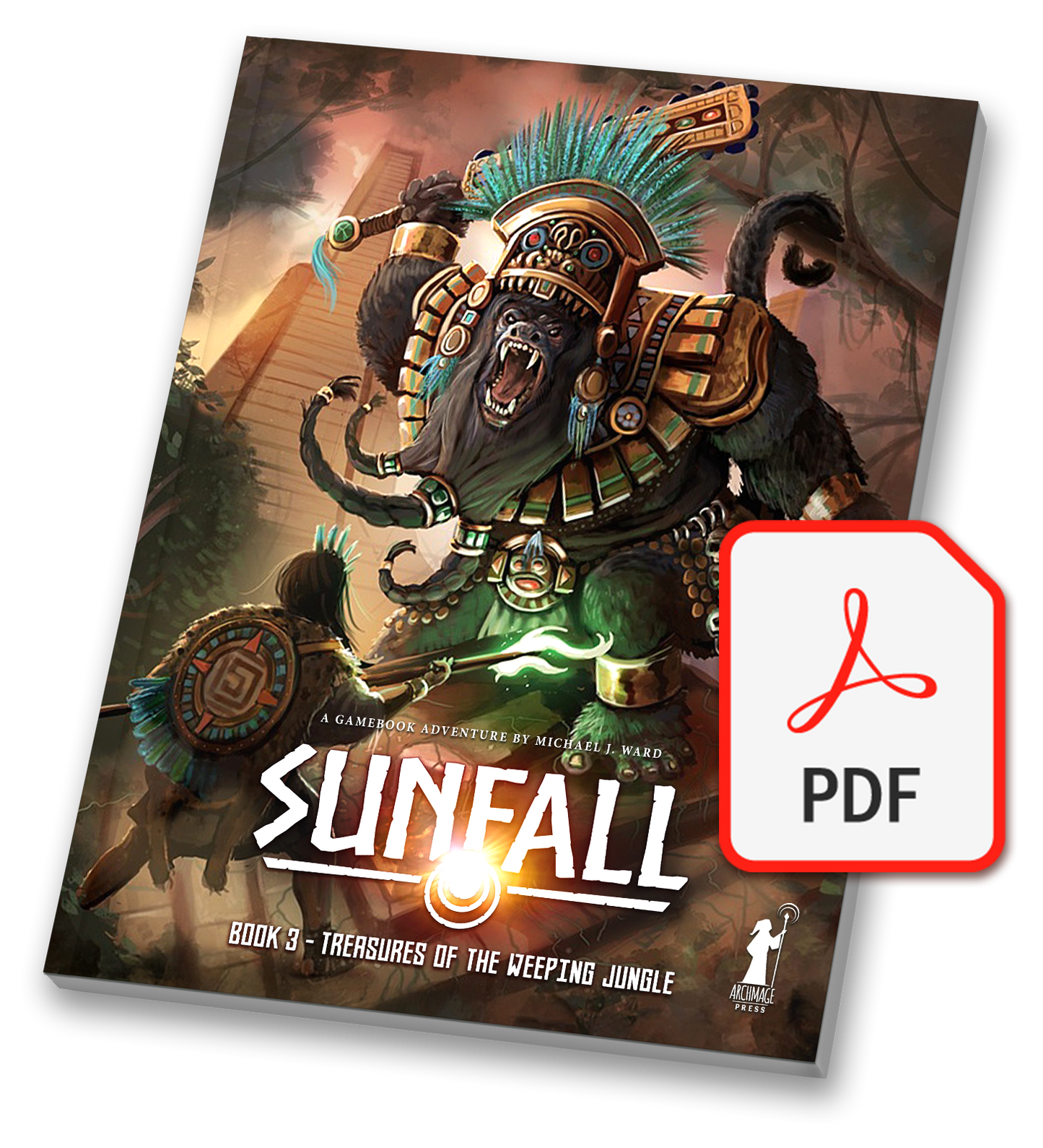 Sunfall Book 3 - Treasures of the Weeping Jungle - PDF