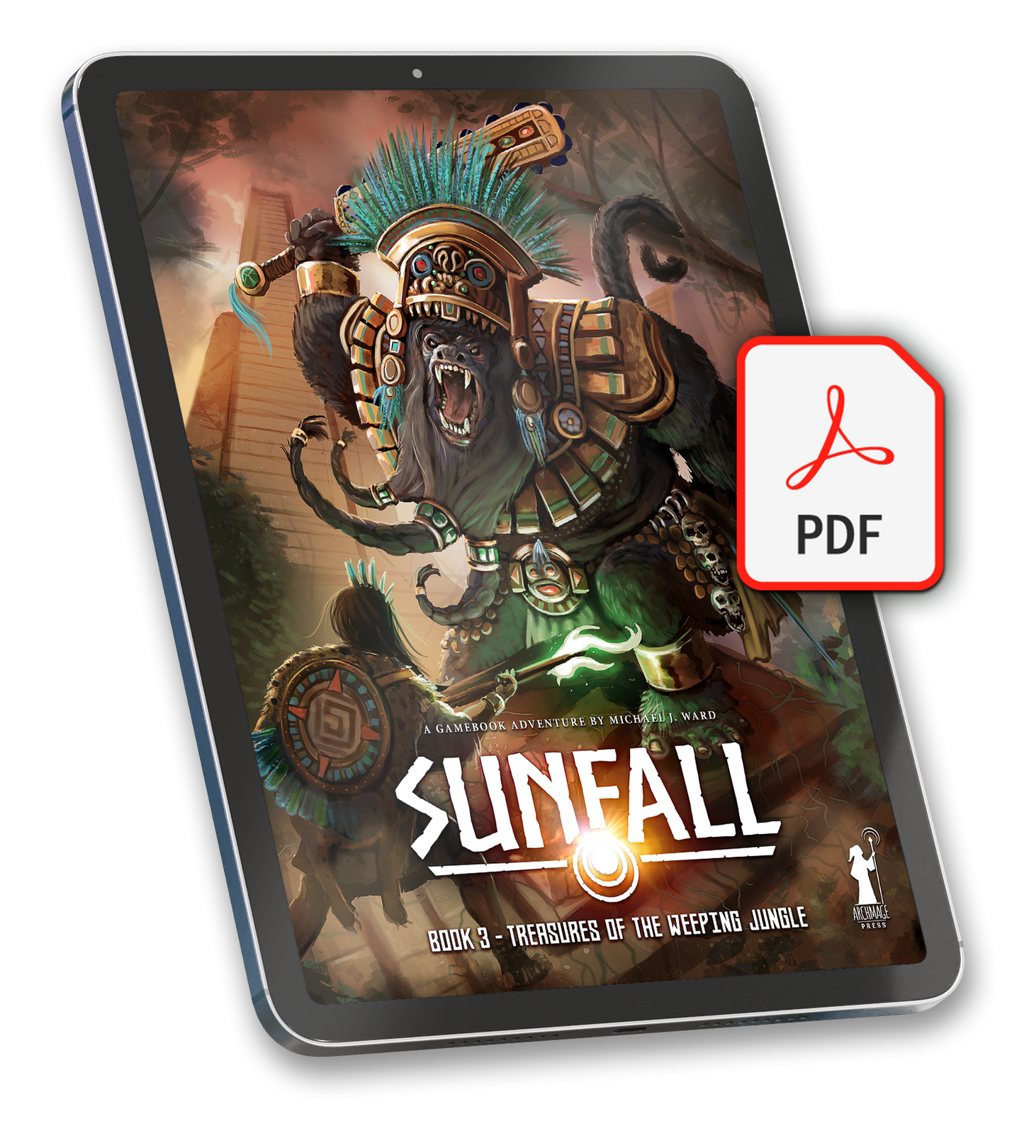 Sunfall Book 3 - Treasures of the Weeping Jungle - PDF