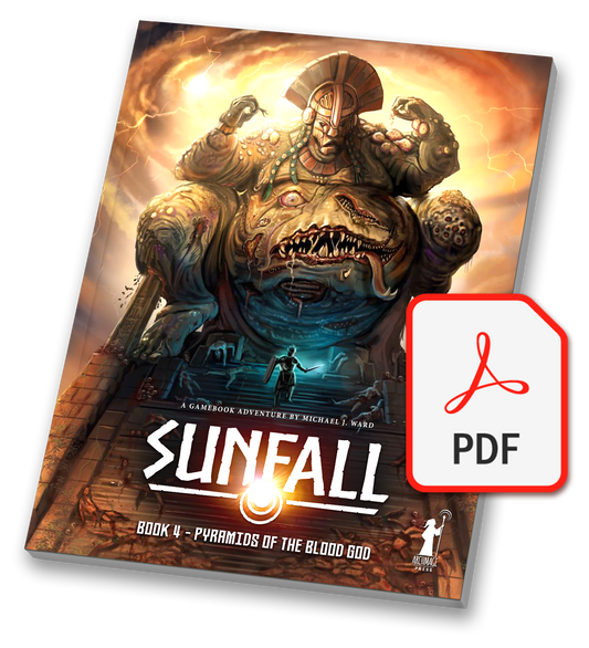 Sunfall Book 4 - Pyramids of the Blood God - PDF